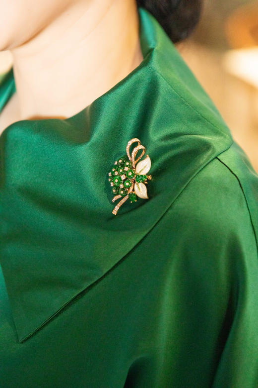 【锦绣年华】翡翠胸针坠-XZ12305061 商品图5