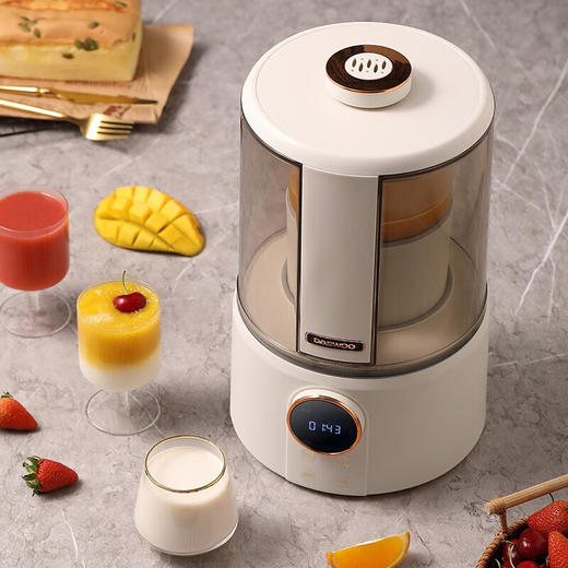 大宇（DAEWOO）豆浆料理机家用营养辅食多功能破壁机DYPB-1017 流苏白 商品图3