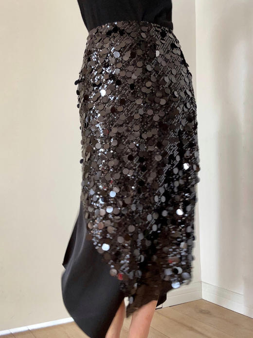 VC｜HD23002 Gelina sequin skirt  [ 半身裙 黑 / 白 ]【HOLIDAY】 商品图8