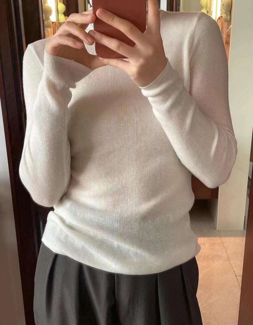 高货50羊毛贴身打底衫