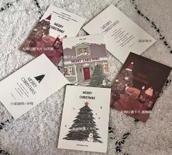 QT-HK-011 圣诞贺卡 无信封 商品图0