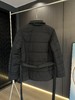 原单通勤西装领门襟系带宽松休闲羽绒服 商品缩略图1