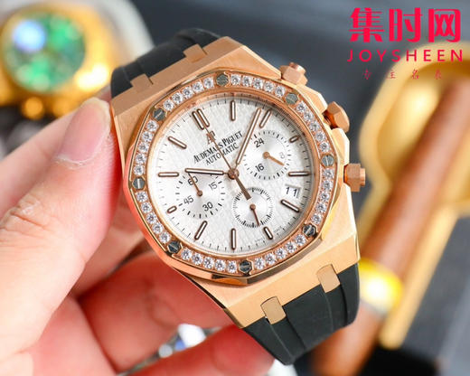 爱彼AP皇家橡树系列 六针VK计时石英 男士腕表 商品图1