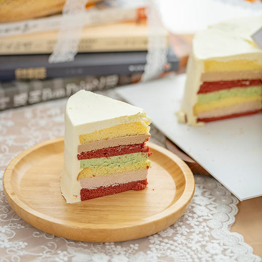 彩虹冰淇淋生日蛋糕 商品图2