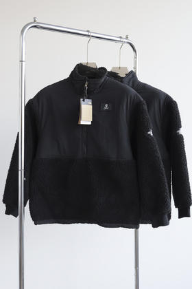 T2F 羊羔绒休闲外套 小骷髅标阿诺拉克 半拉链夹克 WT663