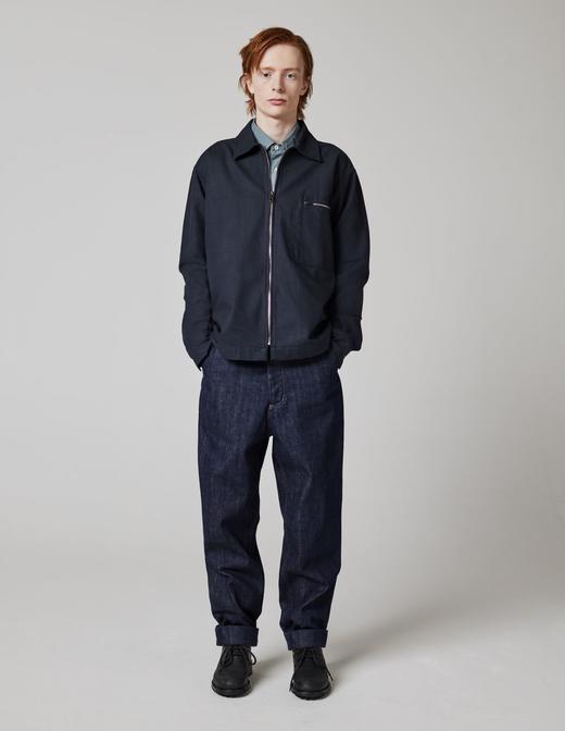 MHL 男士岩红色/深蓝色空军机械师衬衫式外套 商品图7