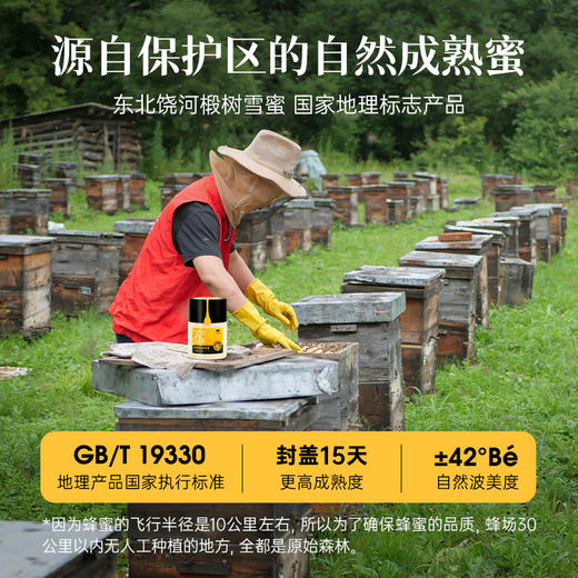 【椴树雪蜜】蜜中珍品，来自中俄边境原始密林的馈赠、多种规格，满足不同场景需求。原始纯蜜每一口都是大自然的味道 商品图1