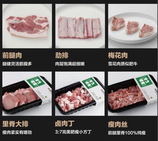 【元气猪猪】精选两头乌品种，猪肉品质超高！新鲜肉品上市💥 商品图1