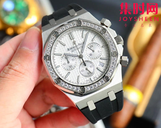 爱彼AP皇家橡树系列 六针VK计时石英 男士腕表 商品图0