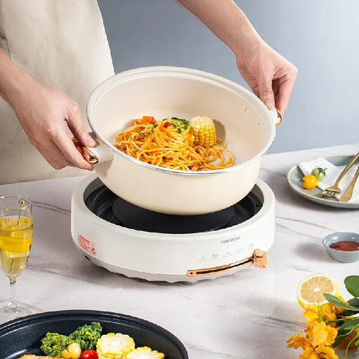 大宇（DAEWOO）多功能家用电煮锅一锅多用分体式电火锅DYHG-505 商品图2