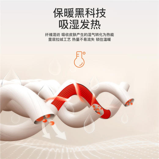 爱帝女式秋款暖绒打底裤踩脚裤 商品图2