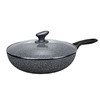 【特惠6折清货，仅1件，无货退款】FLONAL石器时代白金系列不粘炒锅32cm【非质量问题不退不换】 商品缩略图0