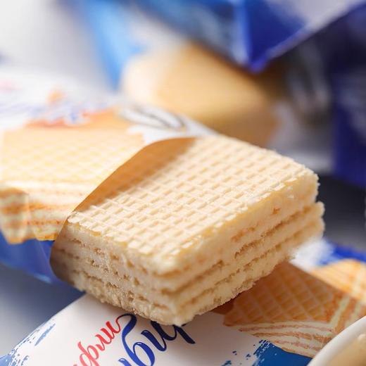 俄罗斯阿孔特牌冰淇淋味/小农庄牛奶味威化饼干278g 醇香甜蜜酥松香脆 152469/152618 商品图2