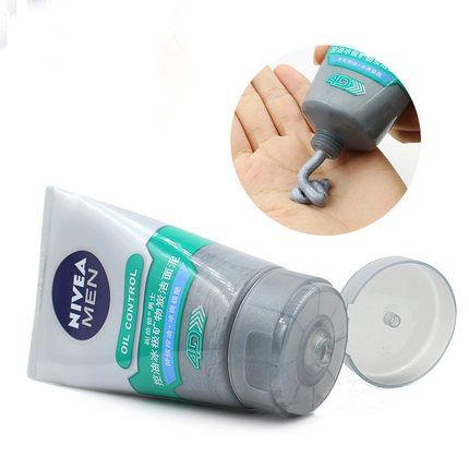 妮维雅男士控油冰极矿物炭洁面泥100g 商品图1