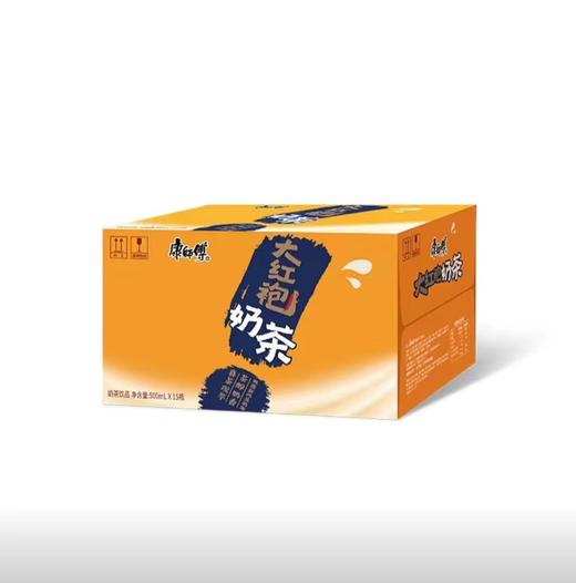 康师傅武夷山大红袍奶茶500g*15瓶 商品图1