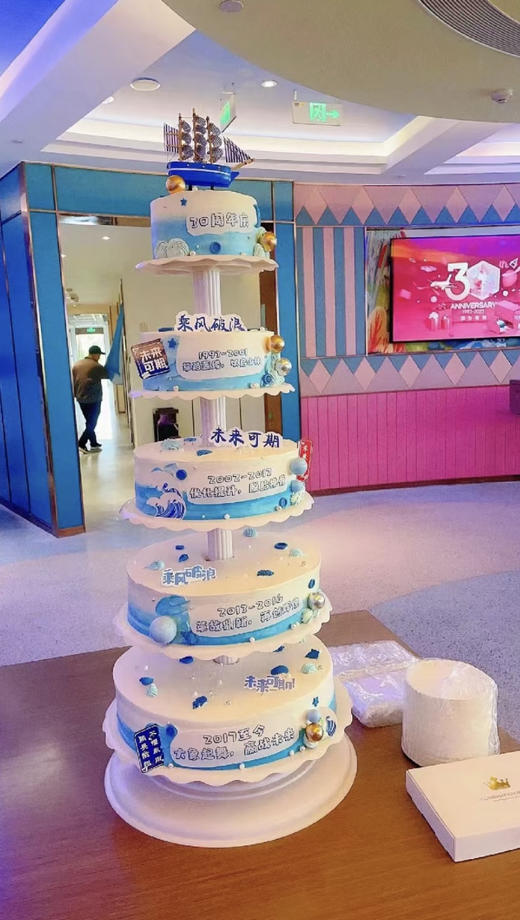 多层庆典蛋糕塔 商品图4