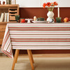 节日条纹系列桌布客厅电视柜布艺餐桌布 商品缩略图0
