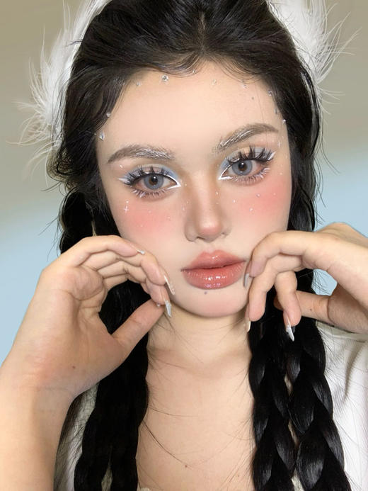 woolilens 半年抛美瞳 维密女王 直径14.5mm着色14.0mm 商品图1