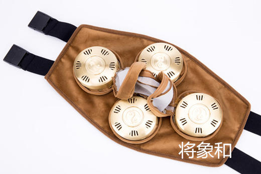 【铜制4联灸】铜4联灸 铜四联灸  铜盒、滤烟、防烫、加厚4联灸灸  布套非镂空 商品图1