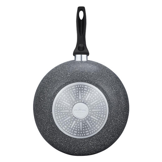 【特惠6折清货，仅1件，无货退款】FLONAL石器时代白金系列不粘炒锅32cm【非质量问题不退不换】 商品图8