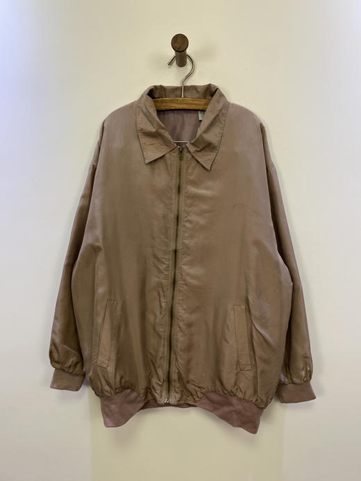 80年代 Vintage 100% 全丝绸 休闲外套 _CJK(M) 商品图1