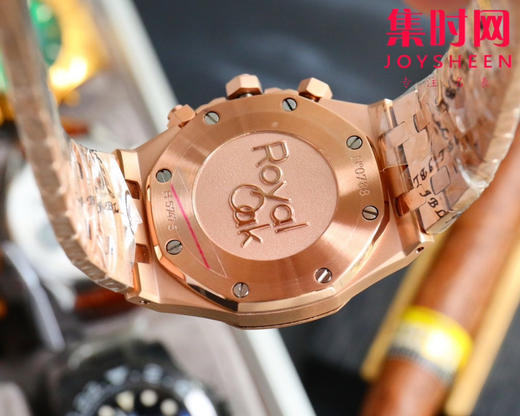 爱彼AP皇家橡树系列 六针VK计时石英 男士腕表 商品图8