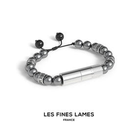 法国Les Fines Lames Punch手链式雪茄钻BP3136023赤铁矿石银垫圈