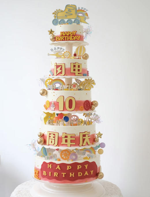 多层庆典蛋糕塔 商品图2