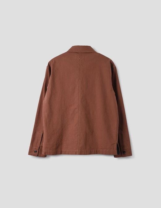 MHL 男士岩红色/深蓝色空军机械师衬衫式外套 商品图4