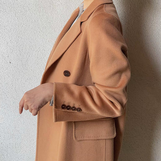 新款 羊绒大衣 20%羊绒 WT1XC5327颈袖添香 商品图5