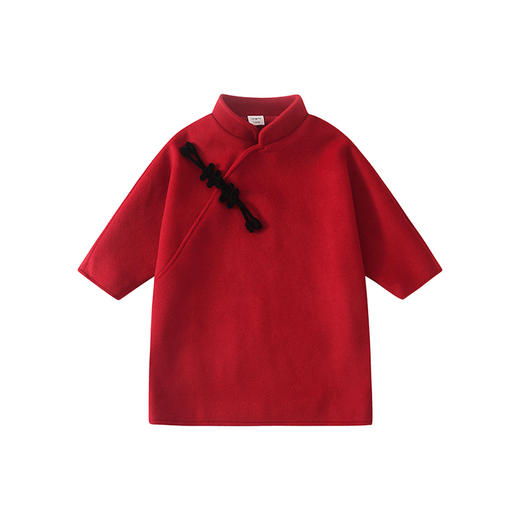 裁缝学苑TQ104旗袍纸样儿童毛呢女童外套大衣新年服拜年服版型裁剪 商品图5