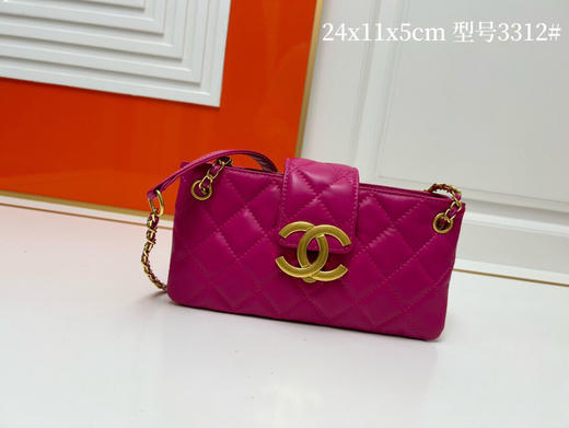 秋冬特惠💰570 香奈儿chanel 24c复古 大LOGO法棍3313 商品图0