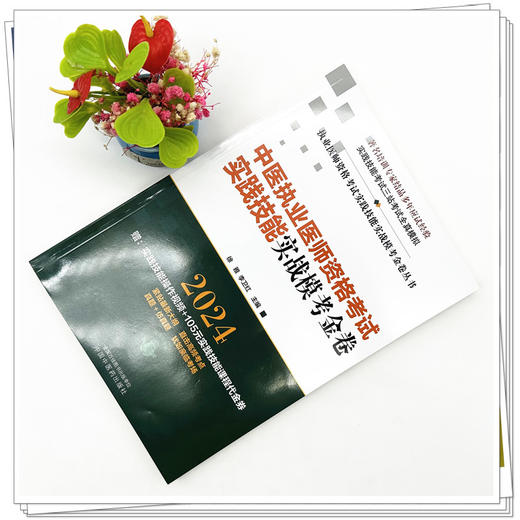 2024年中医执业医师资格考试实践技能实战模考金卷 技能操作全三站真题+模拟题库书籍  徐雅 李卫红 主编 中国中医药出版社 商品图1