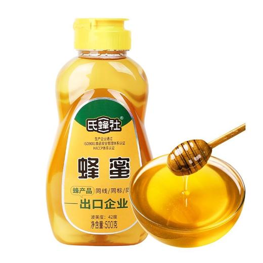 捷氏蜂蜜（平嘴塑瓶）500g 商品图0