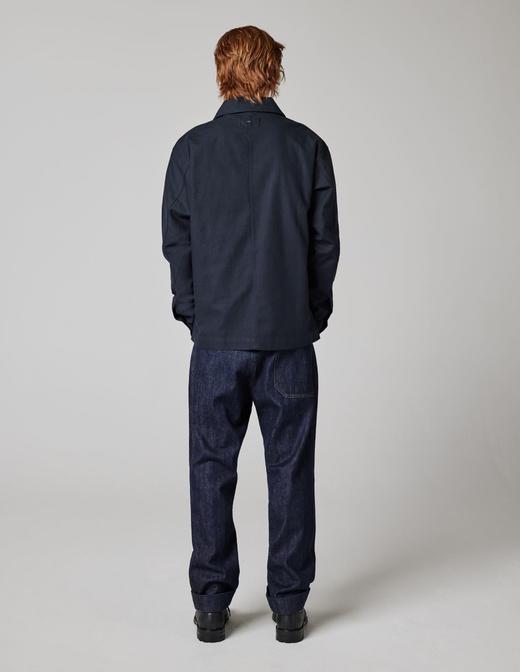 MHL 男士岩红色/深蓝色空军机械师衬衫式外套 商品图8