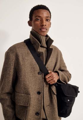 Margaret Howell  男士浅黄褐HARRIS TWEED狩猎西装夹克