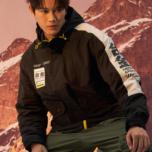 合金装备 机能 棉服 曜石「宽松版型，喜欢合身拍小一码」 商品图1