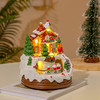 创意摆件装饰品发光音乐饼干房子雪屋圣诞节礼物树脂工艺品 商品缩略图2