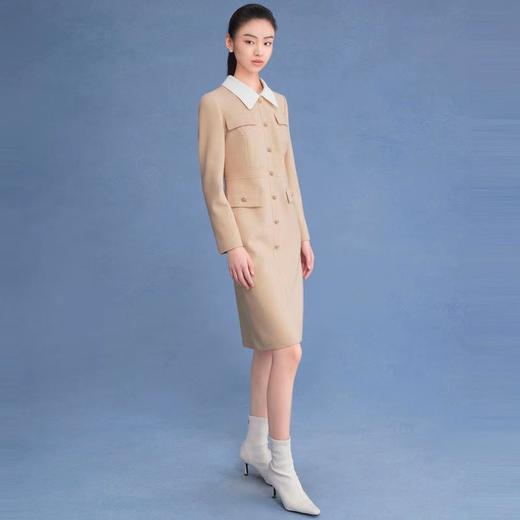 燕麦色连衣裙 商品图1