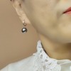 18k镶嵌大溪地黑珍珠耳环 商品缩略图5