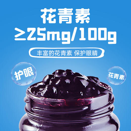 【精选蓝莓】北极蓝野生蓝莓越桔果酱180g*2瓶 商品图2