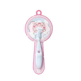 红色小象萌趣分束护齿牙刷（蓝色）（1支）【21002802】