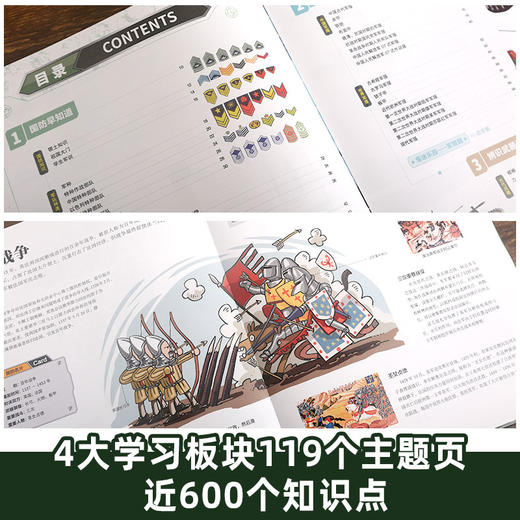 中国儿童百科全书系列 军事+太空+动物+植物百科全书 商品图3