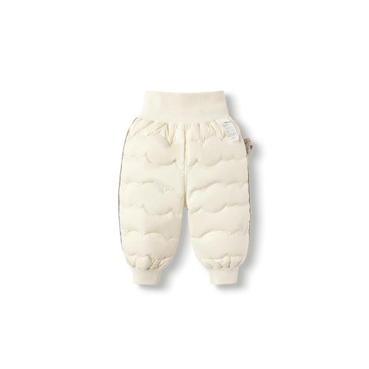 【A类优选面料，健康舒适！】婴幼儿童羽绒裤男童长裤女童裤子，新款保暖高腰护肚加厚白鸭绒，经过加厚处理，有效抵御寒冷天气对宝宝的侵袭-QQ 商品图4