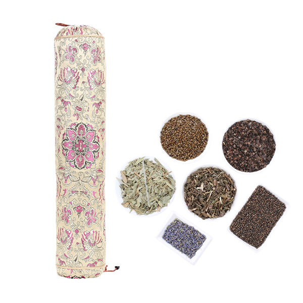 【 九味中药颈椎枕 】药枕 枕头其实枕的不是头，是颈椎！！颜色随机.