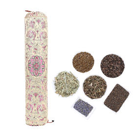 【 九味中药颈椎枕 】药枕 枕头其实枕的不是头，是颈椎！！颜色随机.