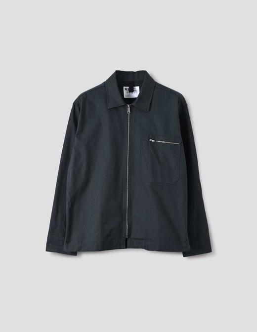 MHL 男士岩红色/深蓝色空军机械师衬衫式外套 商品图9