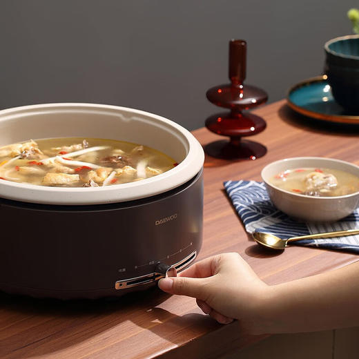 大宇（DAEWOO） 多功能煎煮焖电煎锅多用途锅分体式电火锅DYHG-4032 商品图4