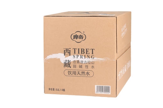 摩奇饮用天然水 4.6L* 4瓶 商品图1