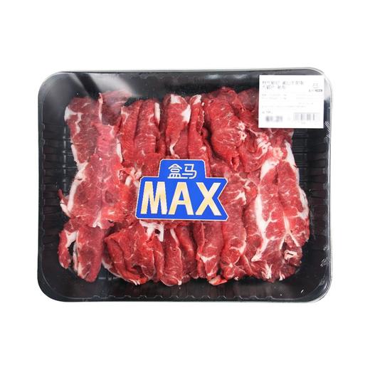 盒马 MAX【冰鲜】鲜切黄牛肥拼火锅片 散称 商品图0